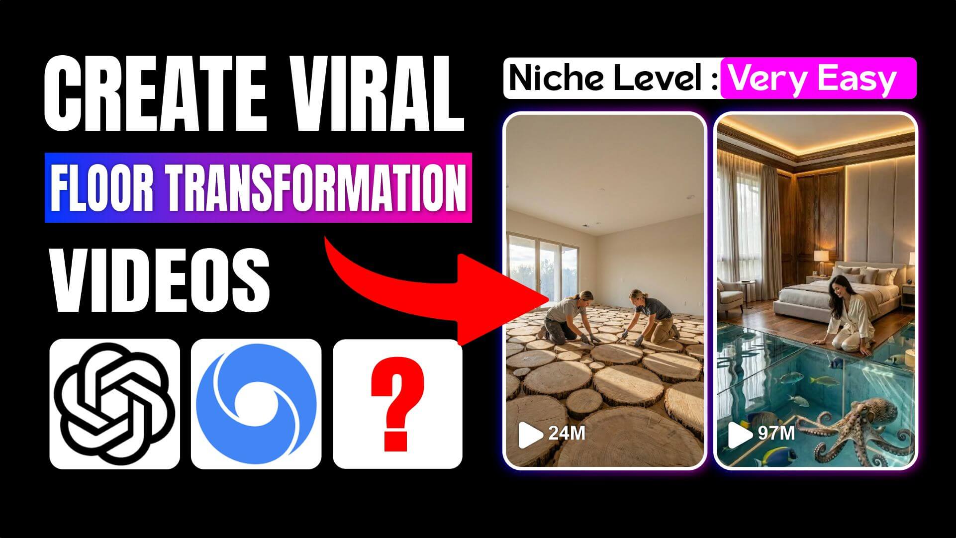 Create Viral Floor Transformation AI Restoration
